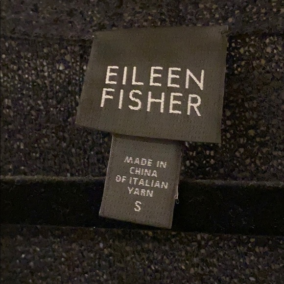 Eileen Fisher crochet black dress - Picture 6 of 6